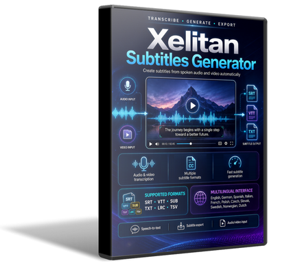 Xelitan Subtitles Generator
